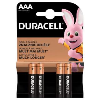 Duracell LR03  batéria (cena za blister 4ks)