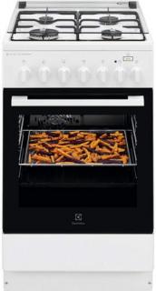 Electrolux LKK560000W kombinovaný  sporák (Plynový sporák s parnou funkciou SteamBake)