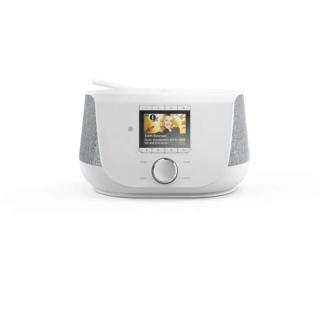 Hama digitálne a internetové rádio DIR3300SBT, FM/DAB/DAB+//ovládanie apkou, Bluetooth, biele (Hama -54230)