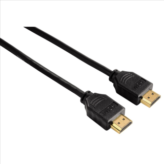 Hama HDMI kábel vidlica - vidlica, 1,5 m, pozlátený, Ethernet, nebalený (HAMA 11964)