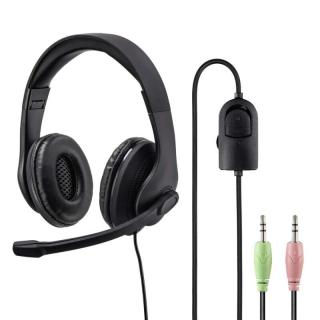Hama PC Office stereo headset HS-P200, čierny (HAMA kód:139923)