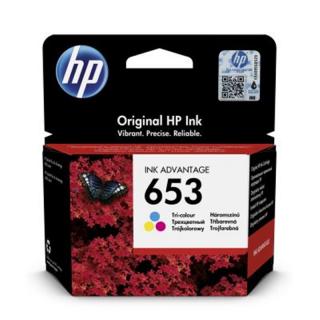 HP no.653 3YM74AE3 farebná atramentová  kazeta (3YM74AE farebná náplň originál HP)