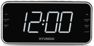 Hyundai RAC 521 PLLBCH čierny rádiobudík