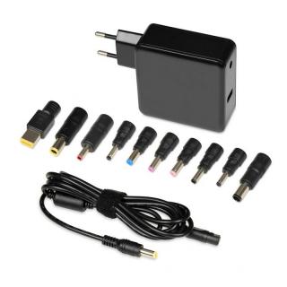 IBOX IUZ65WA univerzálna nabíjačka (20,5 V; 3,25 A, 3,5 A; 65W ) 10 adapt. (IBOX IUZ65WA adapter)