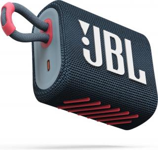 JBL GO3 BLUE CORAL, reproduktor bluetooth
