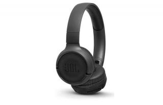 JBL T500bt  BLUETOOTH slúchadlá bluetooth (black)