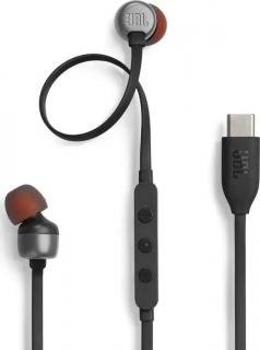 JBL TUNE 310C USB-C Black (Káblové slúchadlá do uší)
