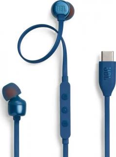 JBL TUNE 310C USB-C Blue (Káblové slúchadlá do uší)