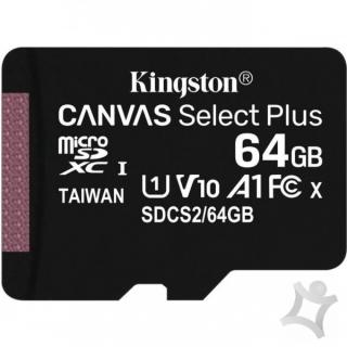 KINGSTON Micro SDXC CANVAS 64GB UHS-I
