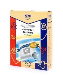 KM sada filtrov R03 ROWENTA microbag (Microbag Rowenta Bully)