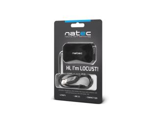 Natec Locust rozbočovač 4x USB 2.0 HUB, černý1 usb hub