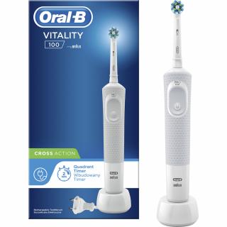 Oral-B Vitality zubná kefka 100 CrossAction White