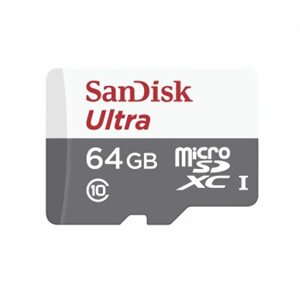 pam. karta Sandisk Ultra microSDXC 64 GB 80 MB/s Class 10 UHS-I  (HAMA kód:   173397)
