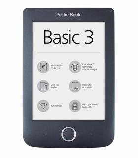 Pocketbook 614  Basic 3, Black čítačke e-knih
