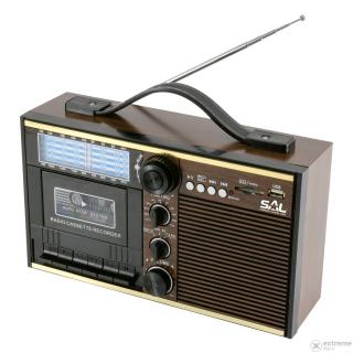 SAL RRT11B prenosné kazetová rádio