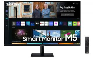 Samsung/LS27BM500EUXEN/27"/VA/FHD/60Hz/4ms/Black/2R smart monitor (poškodený kartón obal)