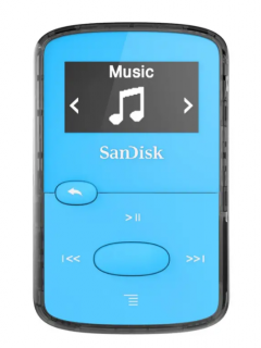 SanDisk MP3 Clip Jam 8 GB MP3, modrá ( HAMA 121512)