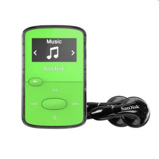 SanDisk MP3 Clip Jam 8 GB MP3, zelená (SDMX26-008G-E46G. HAMA kód121514)