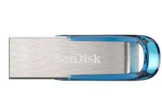 SanDisk Ultra Flair™ USB 3.0 32 GB, tropická modrá,usb kĺúč (hama 173479)