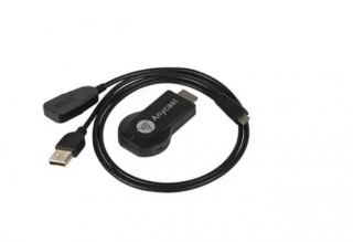 Sapro  AnyCast M2 Plus WiFi dongle bezdrotový HDMI adaptér pre zrkadlenie obrazovky (multimedialne centrum 375886)