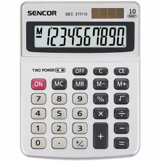 Sencor SEC 377/10 DUAL kalkulačka