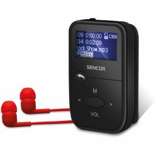 Sencor SFP SFP 4408 bk MP3 prehrávač 8GB