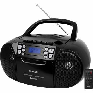 Sencor SPT 3907 B CD PLAYER/FM/BT/TAPE (rmg)