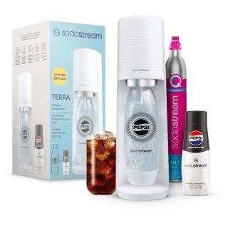 Sodastream TERRA white pepsi zero Mpack