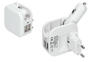 SOLIGHT DC42 USB ADAPTÉR , nabíjačka