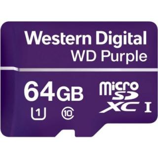 Western digital WD PURPLE microSDXC 64  pamäťová  kartaGB Class 10 WDD064G1P0A