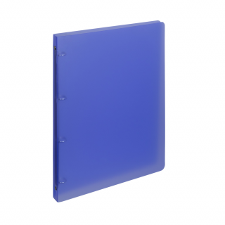Karisblok A4 4-krúžkový plastový modrý