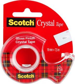 Lepiaca páska 3M SCOTCH Crystal 19mmx7,5m