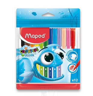 Popisovač MAPED Color Peps Ocean/sada 12ks