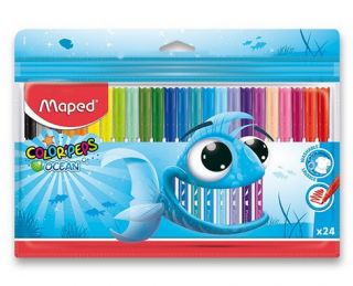 Popisovač MAPED Color Peps Ocean/sada 24ks