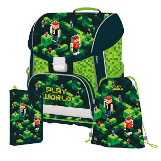 Školský set OXYBAG Playworld22 3-dielny