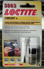 Loctite 3863 CIRCUIT+/2 g - oprava vyhrievania zadného skla