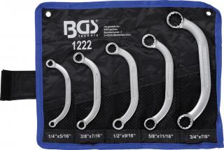 BGS 1222 | Sada kľúčov pre štartéry a bloky | palcové veľkosti | 1/4  - 7/8  | 5-dielna
