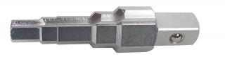BGS 1461 | Kombinovaný stupňovitý kľúč | vonkajší štvorhran 12,5 mm (1/2 ) | 5-stupňový