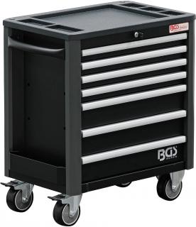 BGS 4102 | Dielenský vozík | 7 zásuviek | veľmi malá konštrukčná výška | prázdny