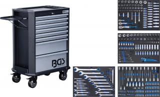 BGS 5051 | Dielenský vozík | 8 zásuviek | s 296 nástrojmi