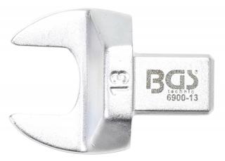 BGS 6900-13 | Nástrčný plochý kľúč | 13 mm | upnutie 9 x 12 mm