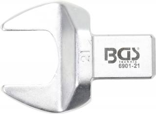 BGS 6901-21 | Nástrčný plochý kľúč | 21 mm | upnutie 14 x 18 mm