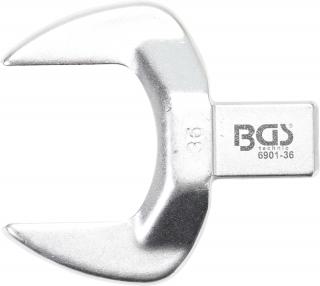 BGS 6901-36 | Nástrčný plochý kľúč | 36 mm | upnutie 14 x 18 mm