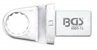 BGS 6903-13 | Nástrčný očkový kľúč | 13 mm | upnutie 14 x 18 mm