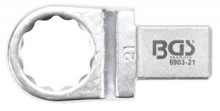 BGS 6903-21 | Nástrčný očkový kľúč | 21 mm | upnutie 14 x 18 mm