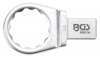 BGS 6903-30 | Nástrčný očkový kľúč | 30 mm | upnutie 14 x 18 mm
