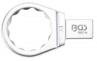 BGS 6903-34 | Nástrčný očkový kľúč | 34 mm | upnutie 14 x 18 mm