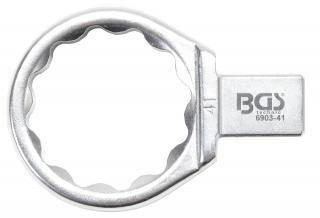 BGS 6903-41 | Nástrčný očkový kľúč | 41 mm | upnutie 14 x 18 mm