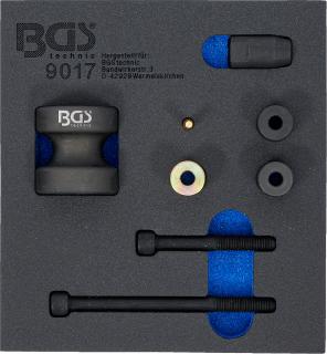 BGS 9017 | Vložka do dielenského vozíka 1/6: sada na demontáž vstrekovacích dýz | pre priamy benzínový vstrekovač BMW