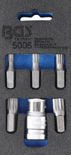 BGS5006, Sada skrutkovacích bitov | vonkajší šesťhran 10 mm (3/8 ) | tisíchran (pre XZN) | 6 ks
